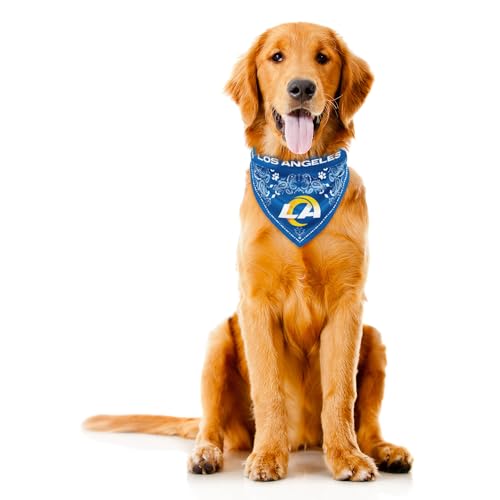 NFL Los Angeles Rams Pet Bandana (Los Angeles Rams / Medium)