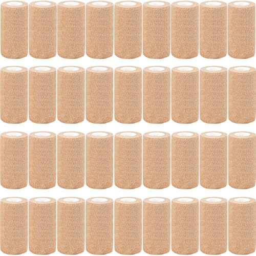 36 Pack Self Adhesive Bandage Wrap (Beige)