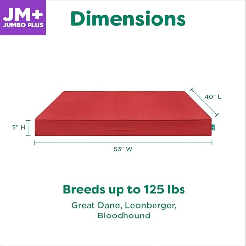 Cooling Dog Bed (Jumbo Plus / Red)