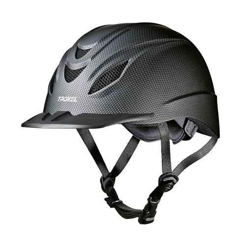 Intrepid Saddle Horse Riding Helmet (Large / Carbon)
