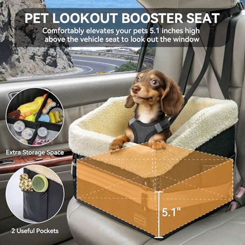 Small Dog Car Seat (Black)