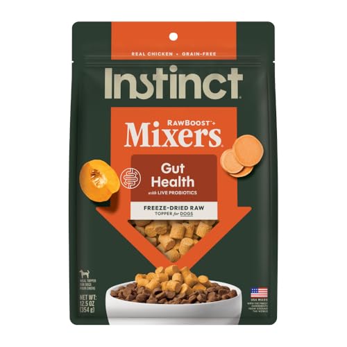 Raw Boost Mixers Freeze Dried Dog Food Toppers For Dry Food (12.5 Ounce (Pack of 1))