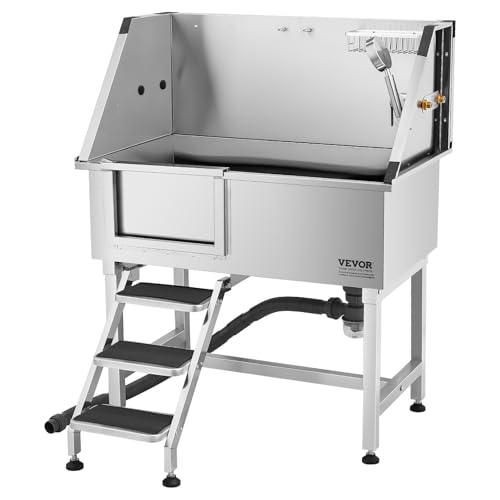 38 Inch Stainless Steel Dog Washing Station (38 inch)