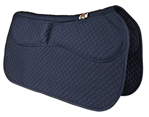 Thermoregulating Western Saddle Pad (Midnight Blue)