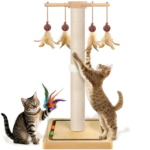 Tall Cat Scratching Post (33 Inches Tall)