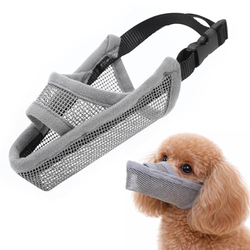 Dog Muzzle Anti Eating for Small Medium Large Dogs (XXXS)