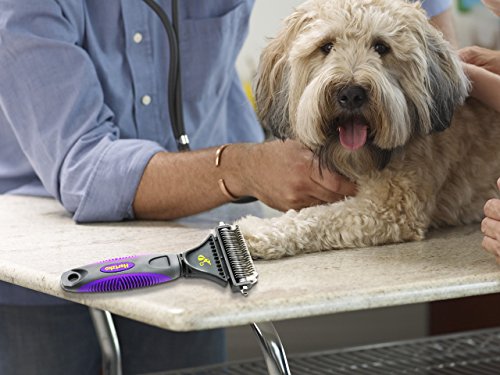 Cat Dematting Tool Double Sided Dog and Cat Dematting Comb