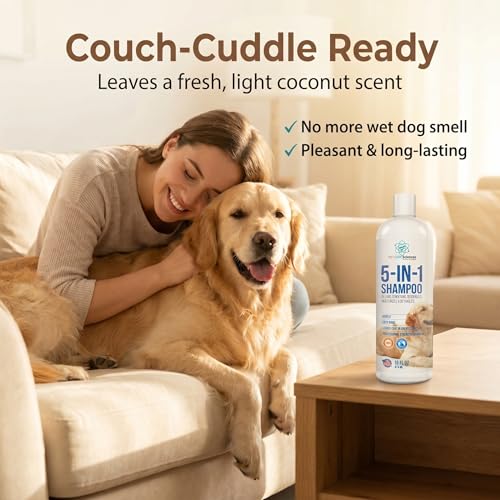 16 fl oz Dog Shampoo for Itchy Skin 5 in 1 (16 fl oz)