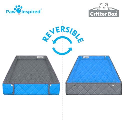 Reversible Critter Box (C&C 2x3 (14" Grids) / Gray/Blue)