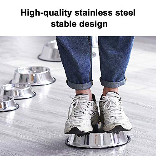 2 Pack Stainless Steel Dog Bowls (Stainless steel (2Pack) / 1.5 Cup/7.1" Dia x 1.8" H (2Pack))