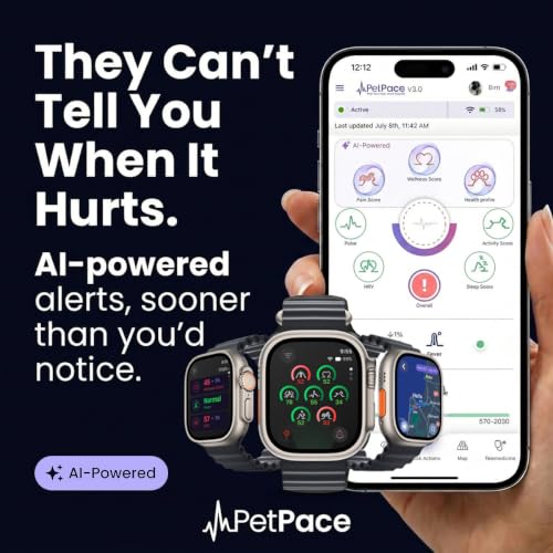 NEW Dog Health Monitor V3.0 by PetPace (Large)