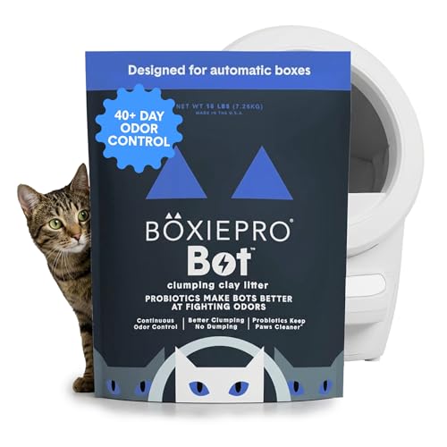 Bot Probiotic Cat Litter Automatic Box 40+ Day Odor Control 16 lb (16 lb)