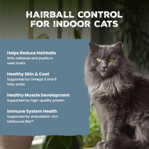 Wilderness Chicken Indoor Hairball Control Dry Cat Food (11 Pound (Pack of 1))