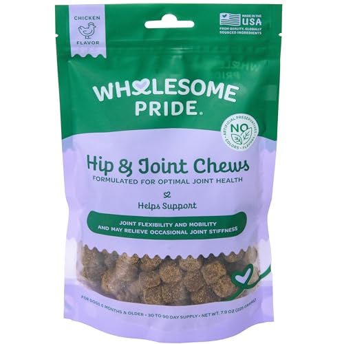 Hip and Joint Chews for Dogs (7.9 Ounce (Pack of 1))