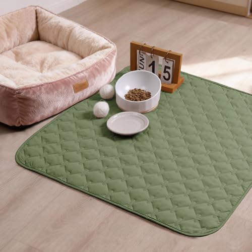 Waterproof Armchair Covers for Pets (30x30 Inch (Pack of 1) / Dark Green/Light Green)