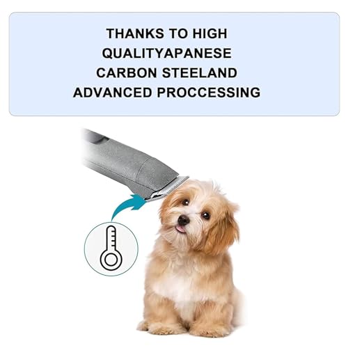 7PCS10 Blades Dog Grooming Blades Compatible with Andis Dog Clipper (#10+30+40+3fc+4fc+5fc+7fc)