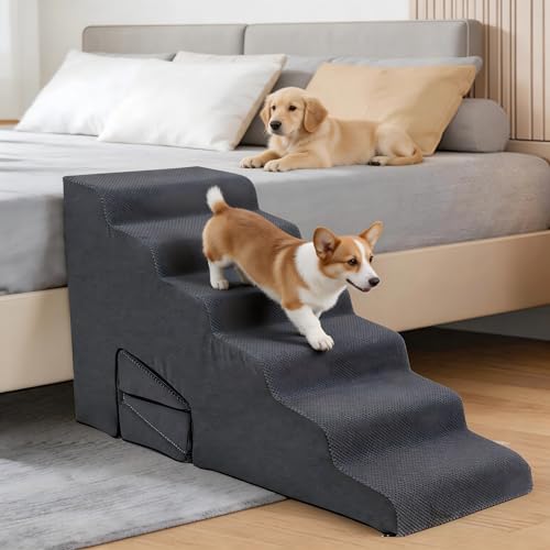 Dog Stairs for High Beds 30