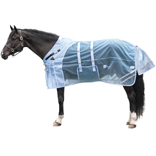 Mosquito Mesh II Adjusta (Horse Size 80 / VTEK Open Front Bellyband / White)