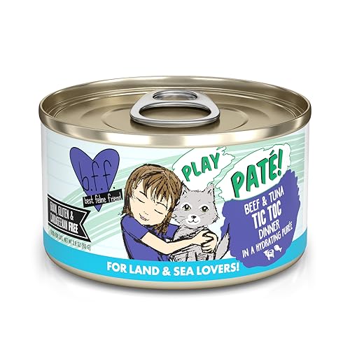 B.F.F. Play Best Feline Friend Paté Lovers (2.8 Ounce (Pack of 12))