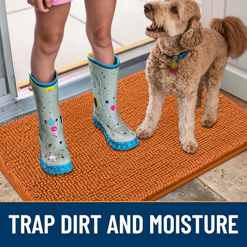 Dog Door Mat for Muddy Paws 40x32 (Clay / 40"X32")