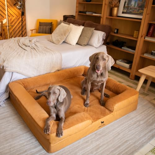 Large Dog Bed (Camel - LE / X-Large)