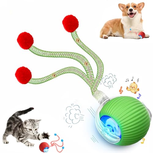 Speed 2.0 Tail Interactive Cat Toys for Indoor Cats (New Green)