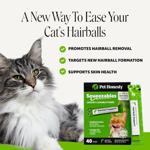 Vet Backed Hairball Remedy Lickable Puree (40-Day Supply)
