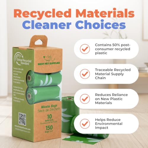GRS Poop Bags for Dogs (GRS Green / 600 Bags)