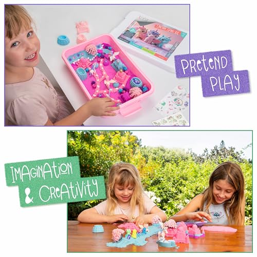 Unicorn Sensory Bin for Toddlers 3 (Unicorn Sand Kit)