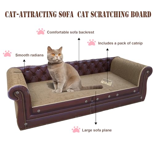 Scratching Sofa (Brown-Large)