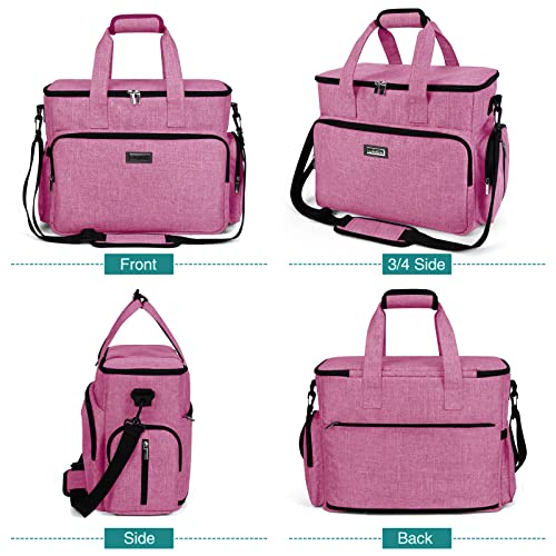 Dog Travel Bag (Pink / Large)