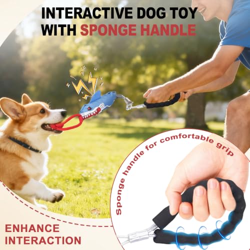 Dog tug of war Toy with Handle (Single handle tug of war)