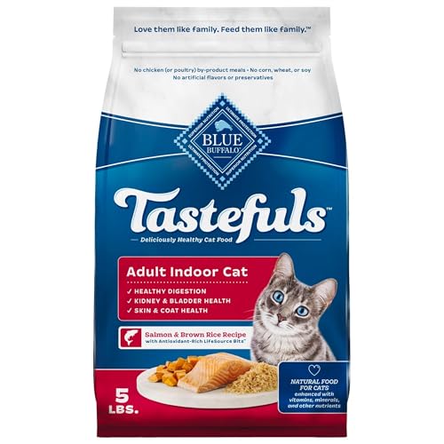 Tastefuls Salmon Adult Indoor Dry Cat Food (5 Pound (Pack of 1))