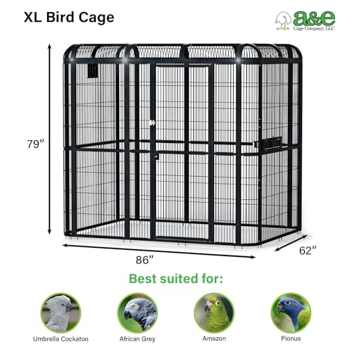 A&E Cage Co WI8662 Walk (86.0"L x 62.0"W x 79.0"H)