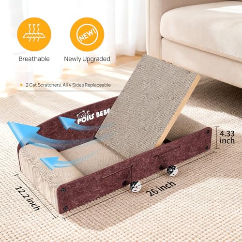 26 Inch Sofa Cat Scratcher (Upgraded Cat Scratcher Sofa)