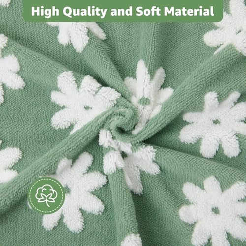Washable Puppy Pads (Green Daisy / 36"x72"(Pack of 2))