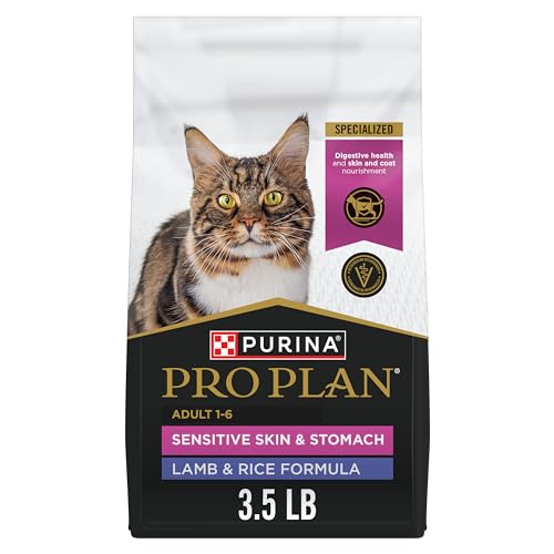 Sensitive Skin & Stomach Dry Cat Food (3.5 Pound (Pack of 1))