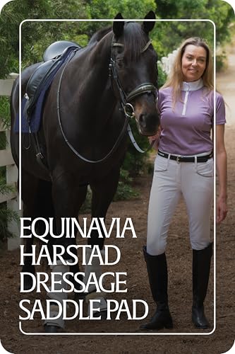 Harstad Horse Saddle Pad Dressage (Navy / Horse)