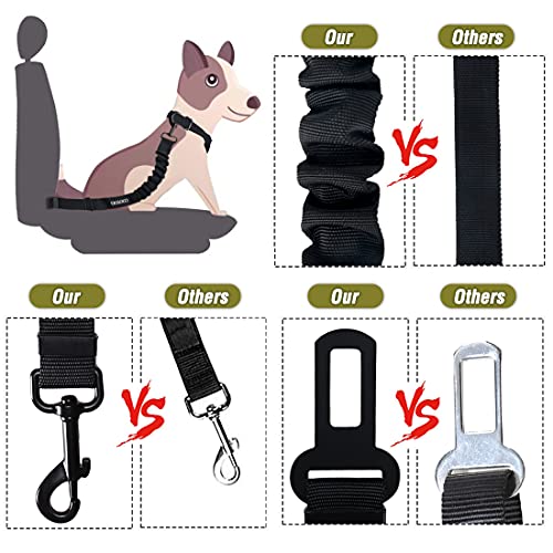 Dog Seat Belt (07-Olive)