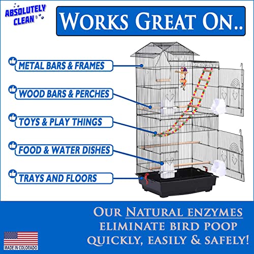 Amazing Bird Cage Cleaner and Deodorizer (16 Fl Oz (Pack of 1))