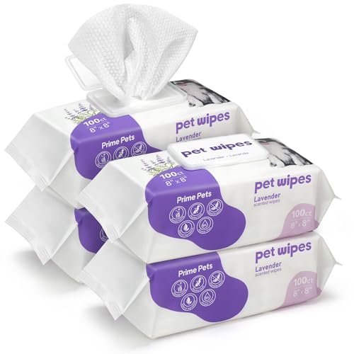 400PCS Dog Wipes for Paws and Butt (100 Count (Pack of 4))