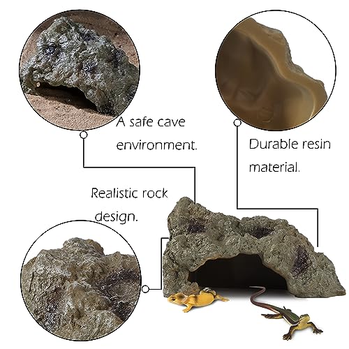 Resin Leopard Gecko Hide