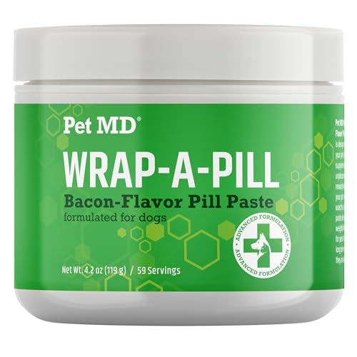 Wrap A Pill Bacon Flavor Pill Paste for Dogs (4.2 Ounce (Pack of 1))