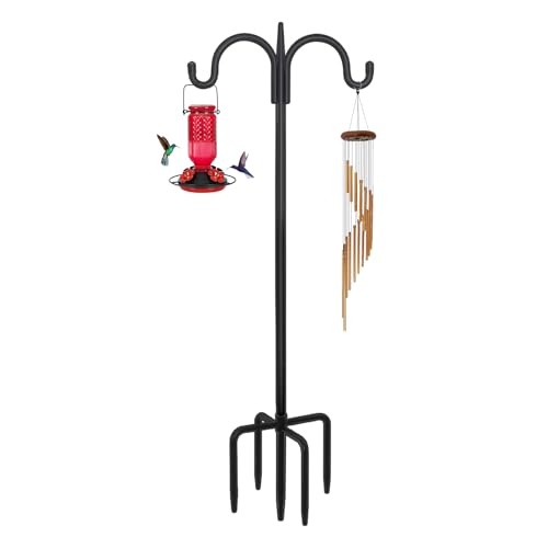 Heavy Duty Shepherds Hook 76" Double Hooks Adjustable (76 Inch)