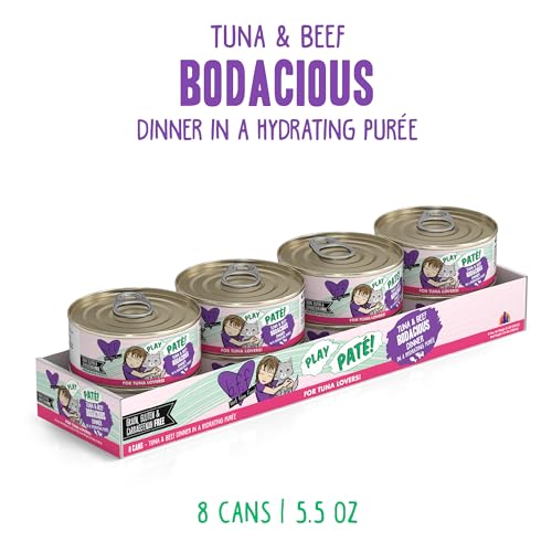 B.F.F. Play Best Feline Friend Paté Lovers (5.5 Ounce (Pack of 8))