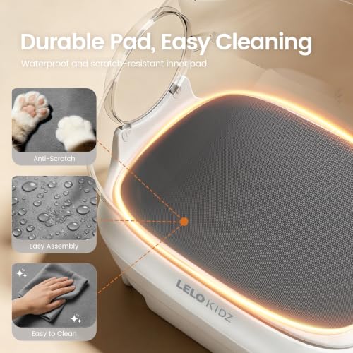Self Cleaning Litter Box (White)