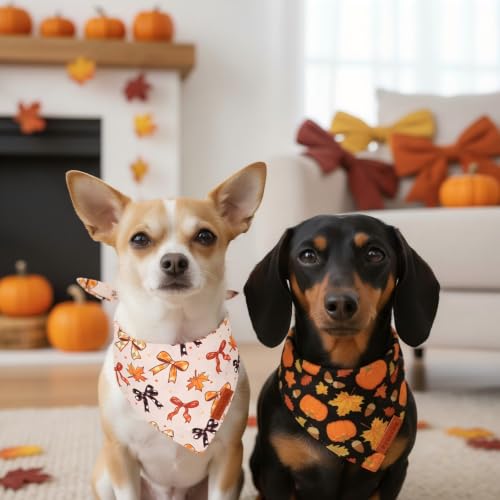 Fall Dog Bandanas (Small / Fall-2)