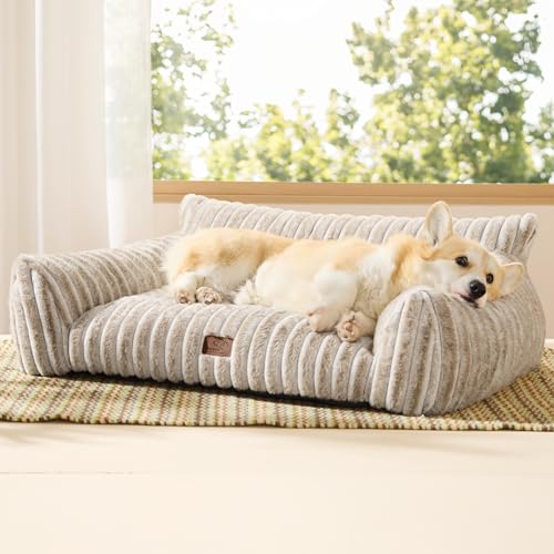 ComfyFleece® Shown on TV Dog Couch for Medium Dogs (36x27x10" / Amphora)