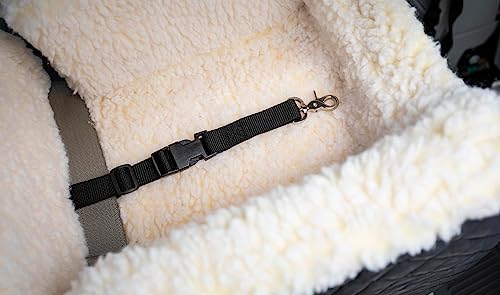 Dog Car Seat for Dogs up to 18lbs (Black Diamond / Small)