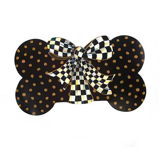 Pup Placemat Black